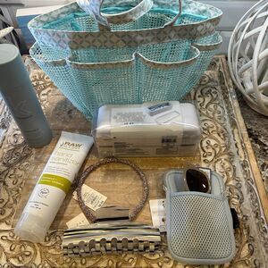 Shower Caddy Jewelry Cleaner,‎ 8 piece Bundle